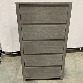 Open Box: Costa Chest of Drawers, 5-Drawer (27.5"W x 19"D) - Brushed Charcoal