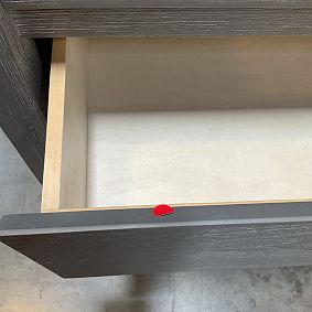 Open Box: Costa Chest of Drawers, 5-Drawer (27.5"W x 19"D) - Brushed Charcoal