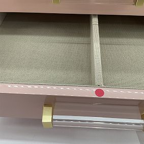 Open Box: Elle Lacquer Jewelry Display Box - Dusty Rose