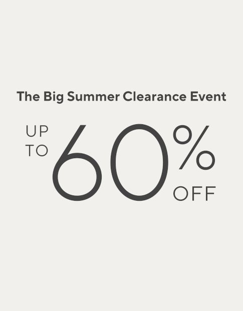 The Big Summer Clearance Event