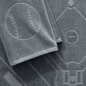 Baseball Bath Towel