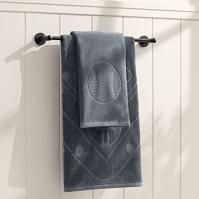 Baseball Bath Towel