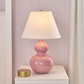Ceramic Bubble Table Lamp (19")