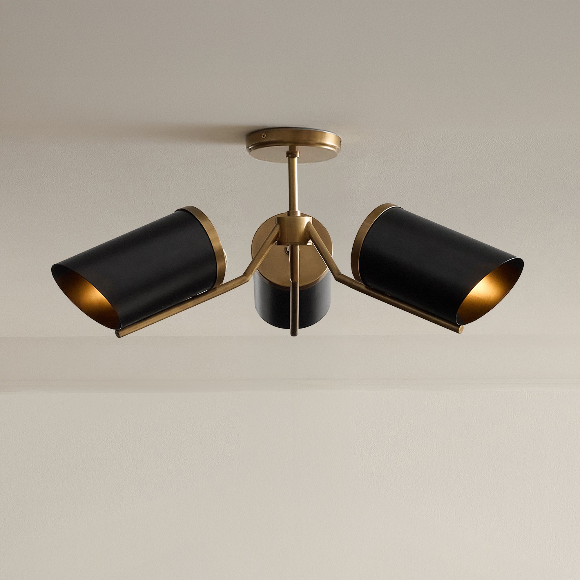 Triple Spotlight Chandelier by Pottery Barn Teen