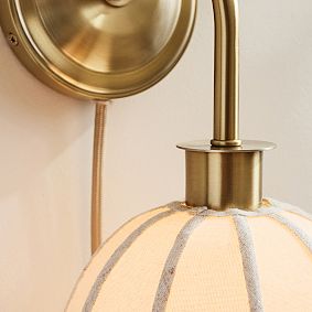 In Bloom Plug In Sconce