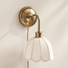 In Bloom Plug In Sconce