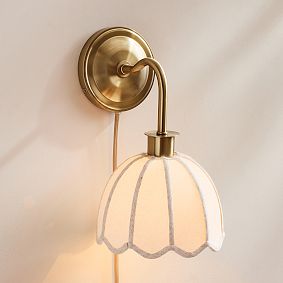 In Bloom Plug In Sconce