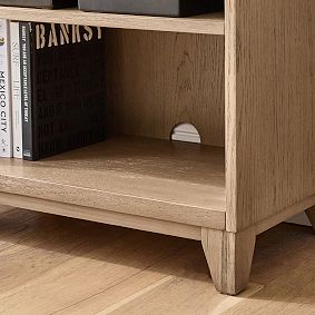 Hampton Small Space Writing Desk &amp; Bookcase Set (98")