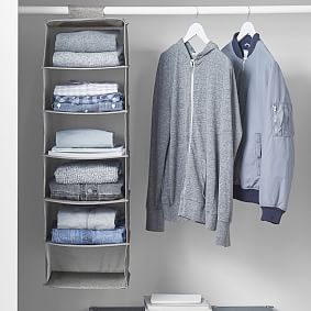Recycled Extra-Wide Hanging Closet Organizer