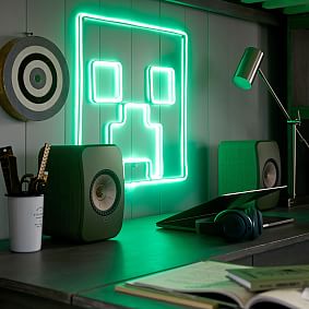 Minecraft<sup>&trade;</sup> Creeper Neon LED Light