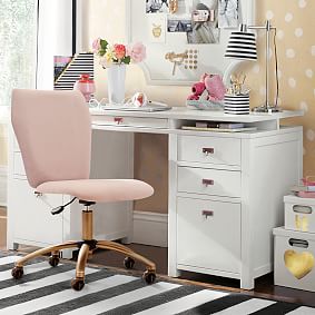 Customize-It Super Storage Pedestal Desk (58"x23.5")