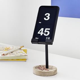 Black &amp; Brushed Fog Phone Holder