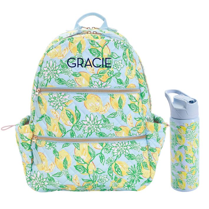NWT Lilly Pulitzer Printed Quilted Drawstring Backpack Lilly Pulitzer | Bags | Lilly Pulitzer Quilted Drawstring  main image 3