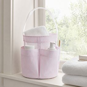 Striped Shower Caddy