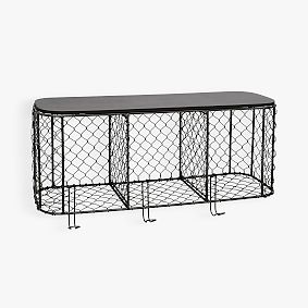 Industrial Shelf With Hooks