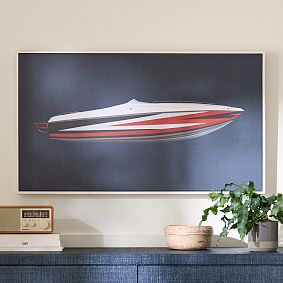 Speed Boat Framed Art