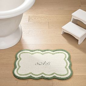 AERIN Scallop Bath Mat