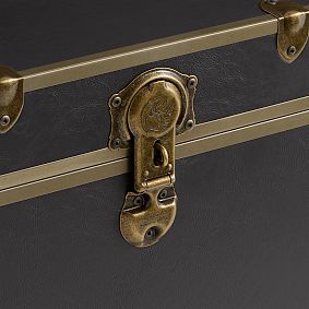 Faux Leather XXL Dorm Trunk (36")