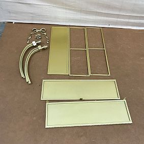 Open Box: LoveShackFancy Bow Bookcase (25"W x 51"H) - Gold