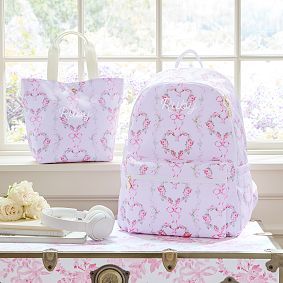 LoveShackFancy Floral Heart Colby Lunch Tote