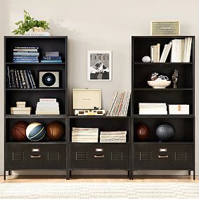 Locker 3-Drawer &amp; Cubby Tower Set (90")