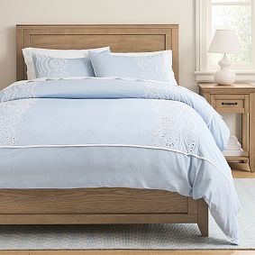 AERIN Eyelet Duvet Cover