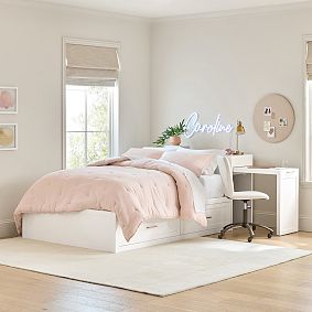 Sleep &amp; Study Small Space Storage Bed