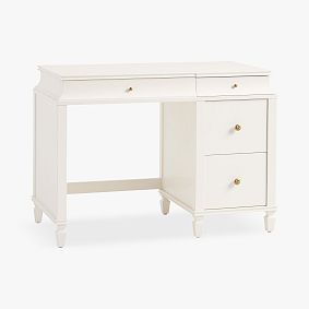 Charlotte Single Pedestal Flip Top Vanity (42"w x 22"d)