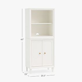 Auburn Shelf &amp; Cabinet Bookcase Set (25.5")