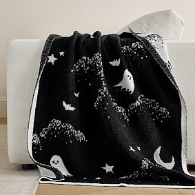 Midnight Ghost Throw