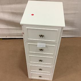 Open Box: LoveShackFancy Bow Storage Tower (12"W x 33"H) - White