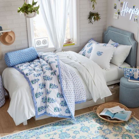 Roller Rabbit I Heart Florals Dorm Room