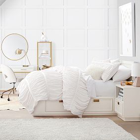 Luxe Shag Performance Rug - Ivory