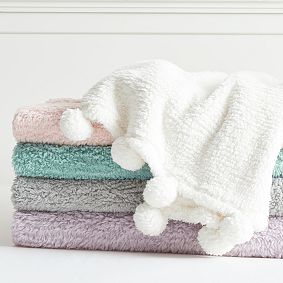 Cozy Pom Throw