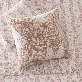 Harry Potter<sup>&trade;</sup> Hedwig<sup>&trade;</sup> Flora Faux Fur Euro Pillow