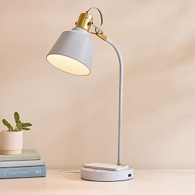 Taylor Task Lamp with USB AC