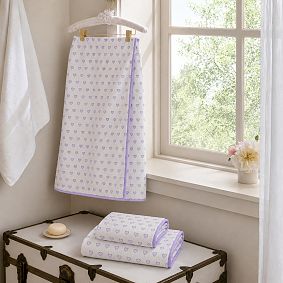 Roller Rabbit Hearts Bath Wrap &amp; Towels Set