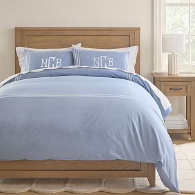 Brynn Chambray Duvet Cover