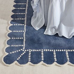 Scallop Dot Rug