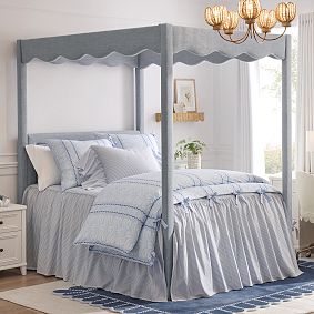 Belgian Linen Ruffle Blackout Curtain