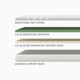 Leesa<sup>&reg;</sup> Youth Medium-Firm Mattress (10"h)