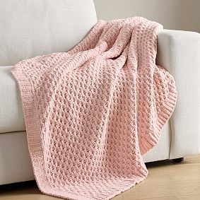 Chenille Knit Throw