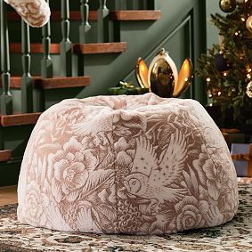 Large Harry Potter™ Fur Neutral Bean Bag Chair