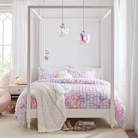 Tie-Dye Marshmallow Jersey Quilt