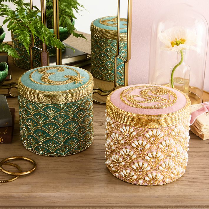 Wicked Beaded Storage Box | Pottery Barn Teen