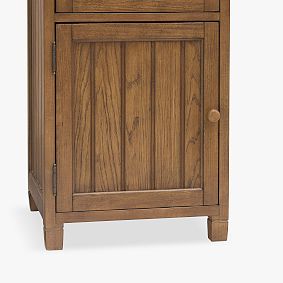Beadboard Space-Saving Desk With Hutch (44"w x 20"d)