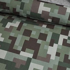 Minecraft Creeper Camo Duvet Cover