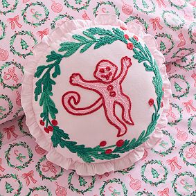 Roller Rabbit Tis The Season Pillow
