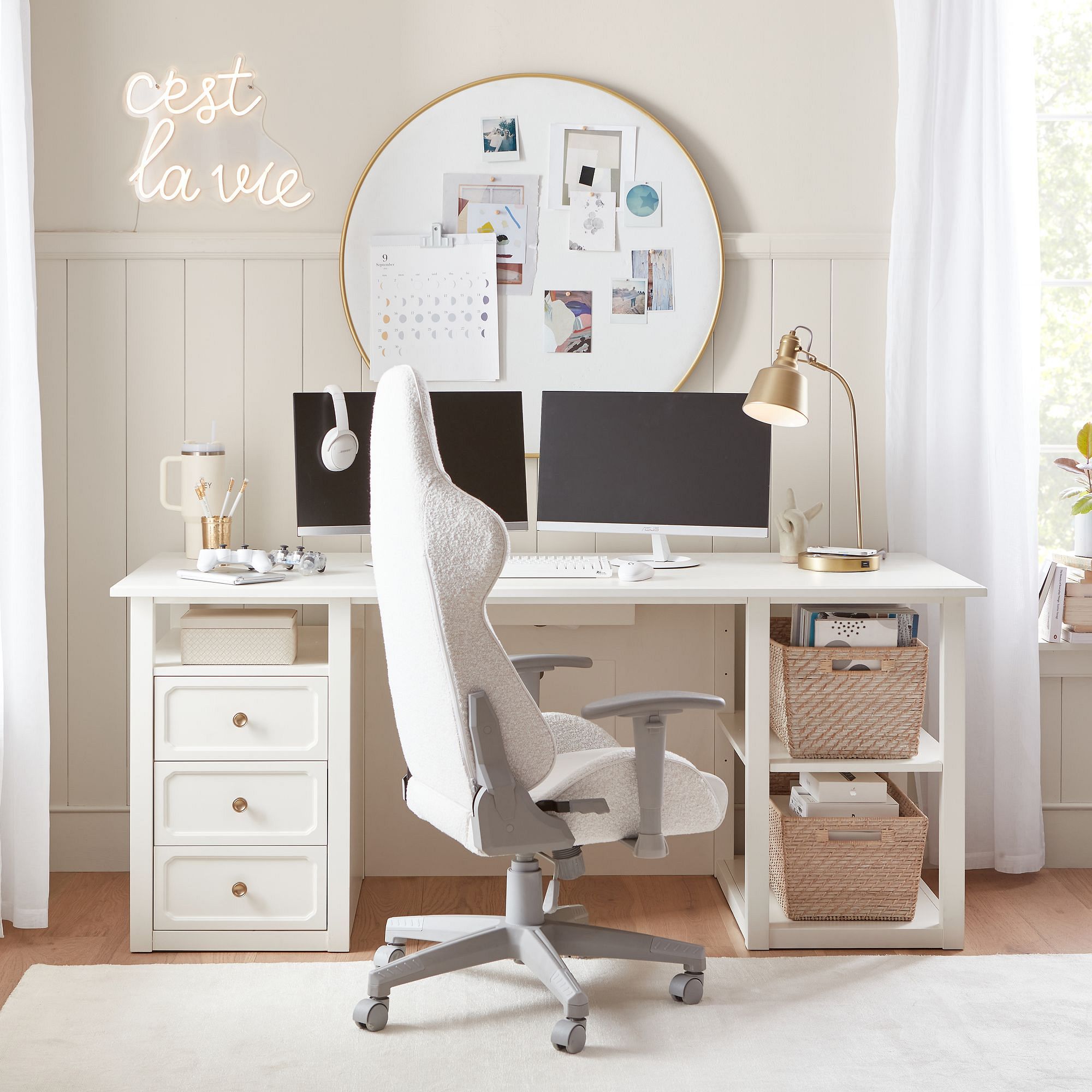 Auburn Smart Gaming Desk (71"w x 28"d) by Pottery Barn Teen