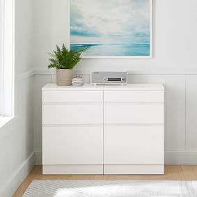 Bowen Double 3-Drawer Storage Cabinet (42")
